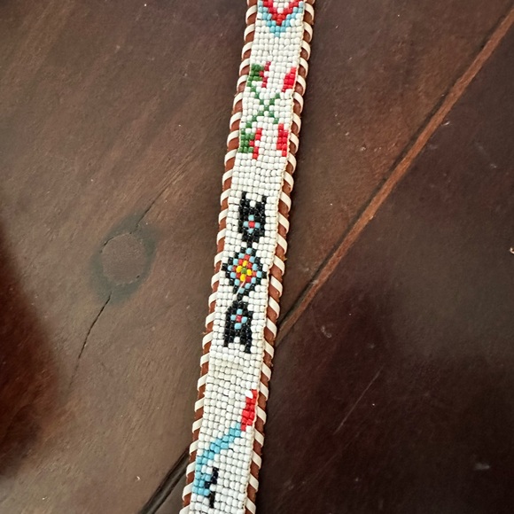 Vintage UnionBay Beaded Belt S - Picture 3 of 6